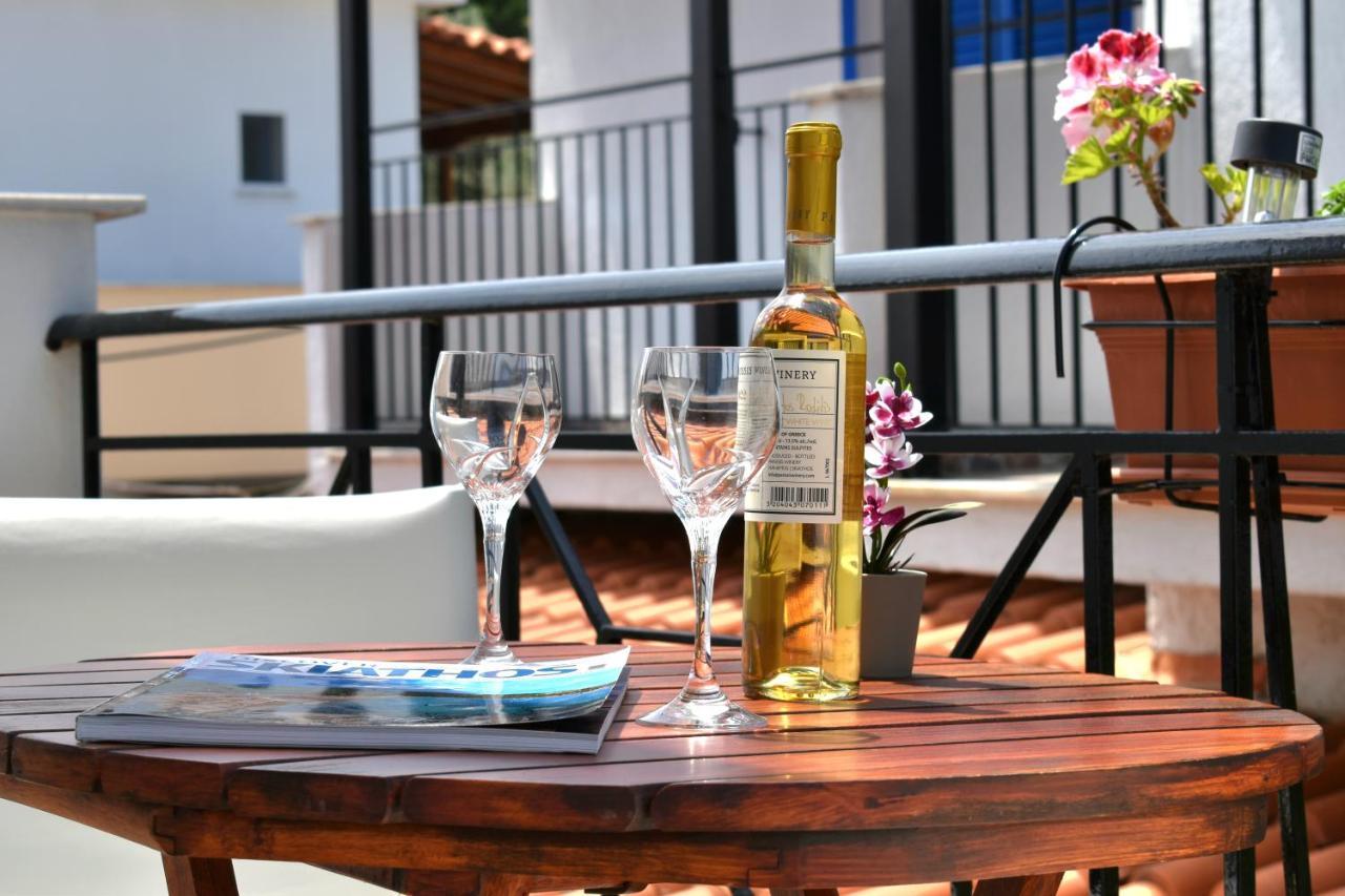 Pansion Pandora Apartamento Skiathos Town Exterior foto